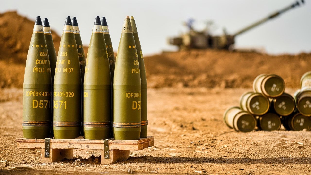 More 155mm Artillery Shells Headed To Ukraine From Europe The   Artillery Shells 